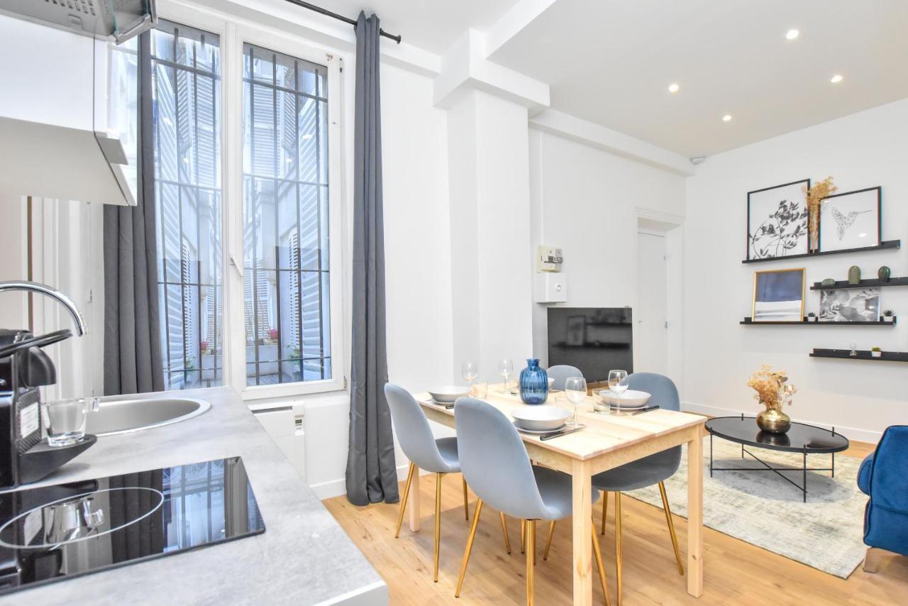 Welcoming Apartment - 1Br-4P -Grands Boulevards Paris Exteriör bild